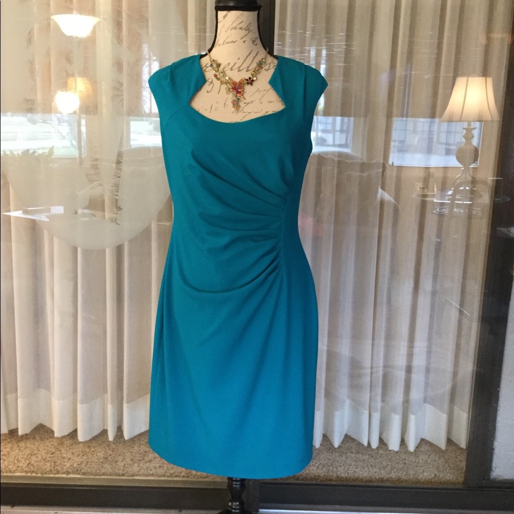 LIKE NEW Gorgeous Teal Dress. Worn once!